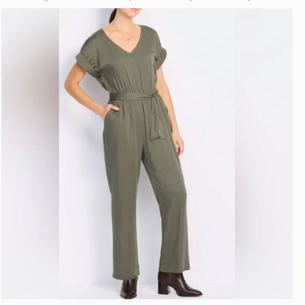 NWT Threads 4 Thought Odyssa EcoVero Jumpsuit Lar… - image 2
